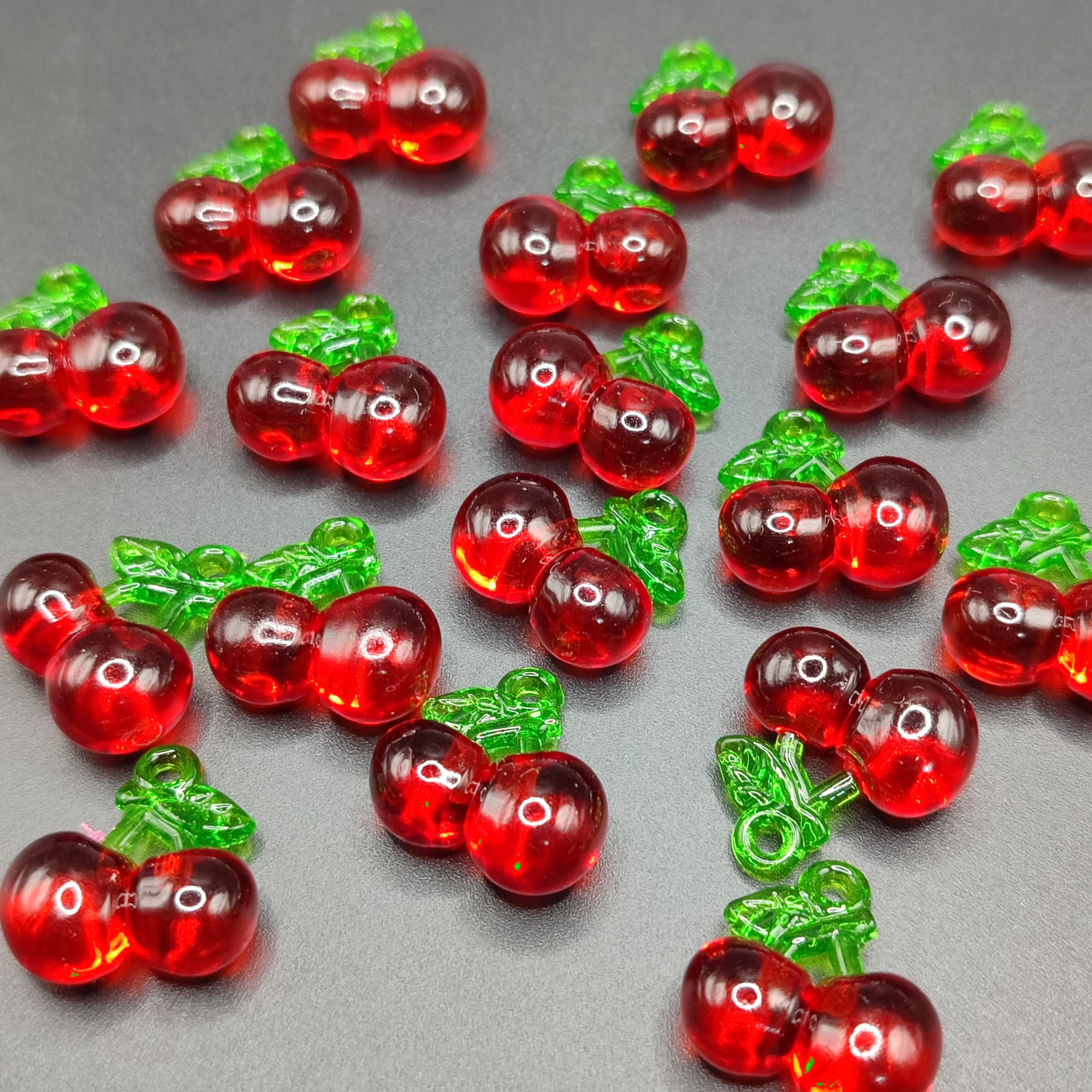 BOLSA 3 UND CEREZAS TRANSLUCIDAS