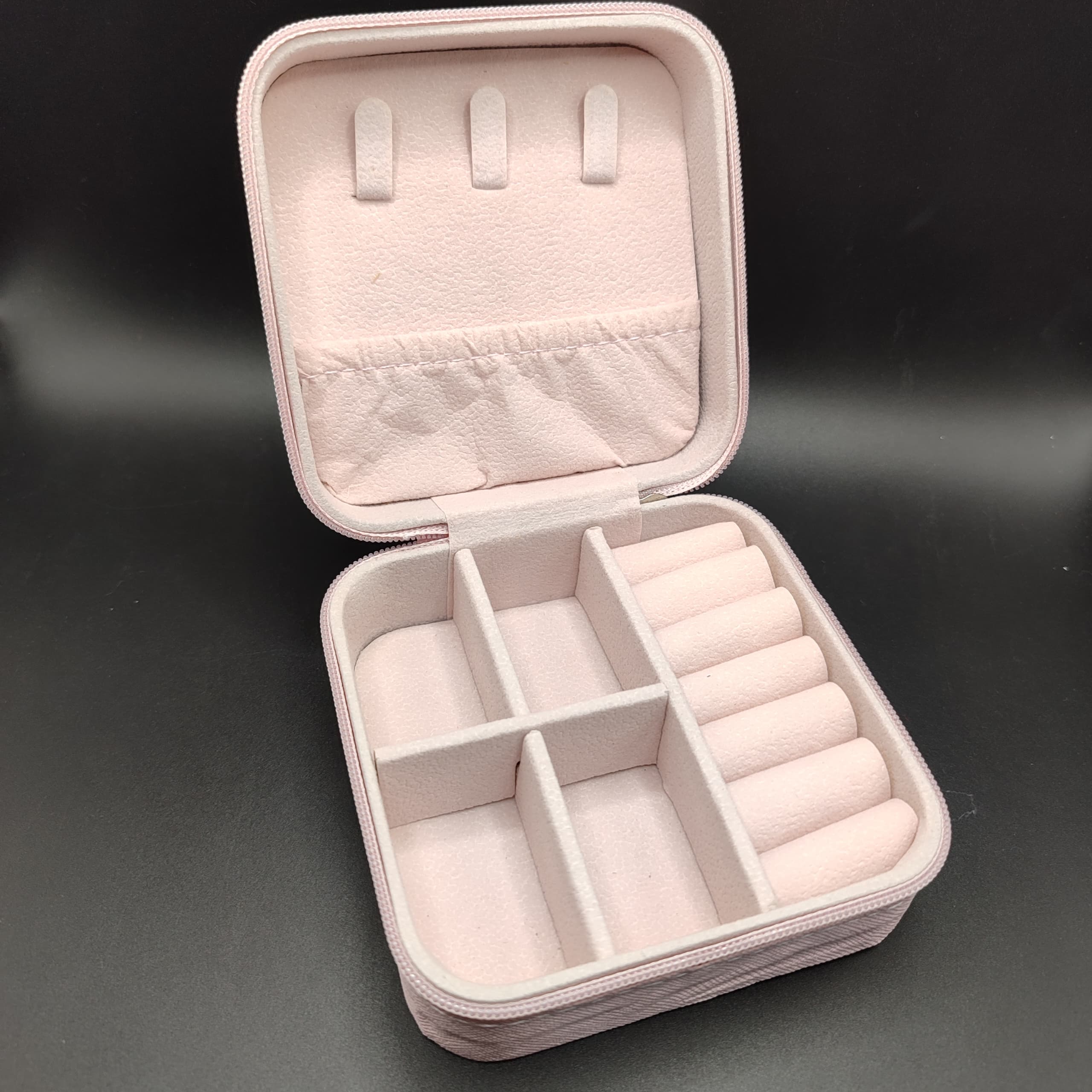 COFRE DE JOYERIA MINI ROSA PALIDO 3
