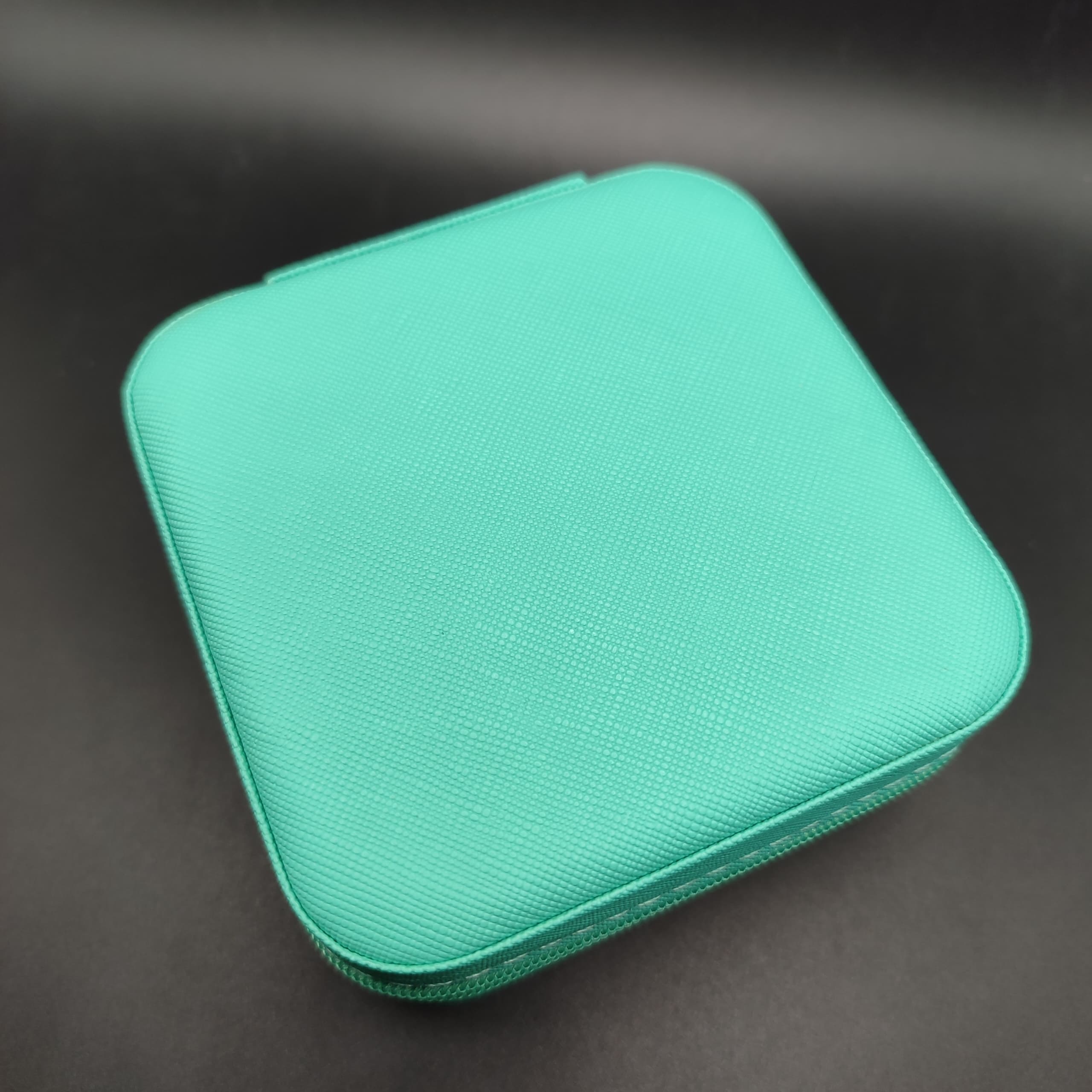 COFRE DE JOYERIA MINI TURQUESA