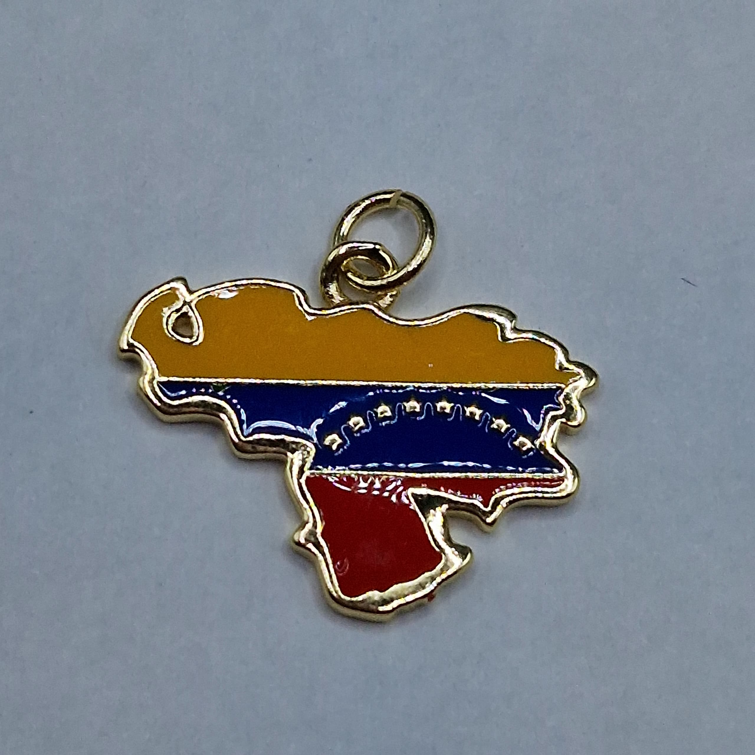 ORO CHINO DIJE MAPA DE VEZUELA