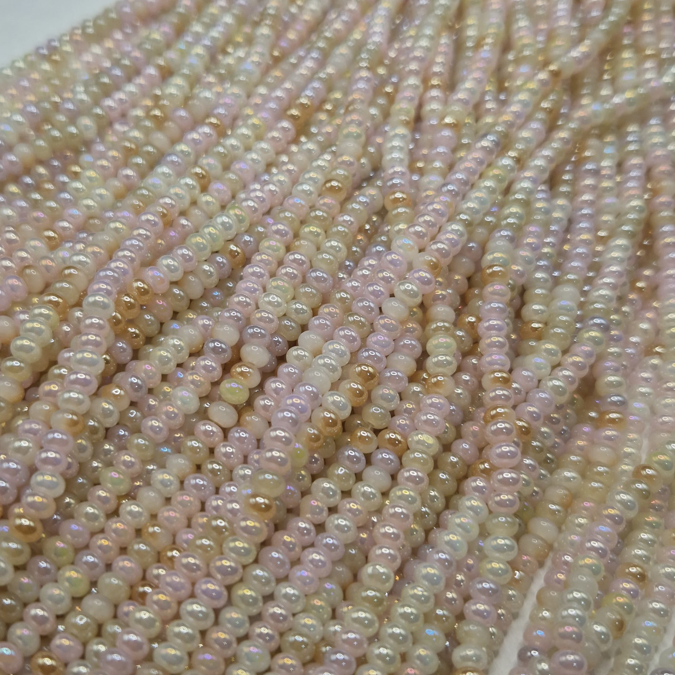 TIRA DE DONITAS COLORES PASTELADOS 3MM