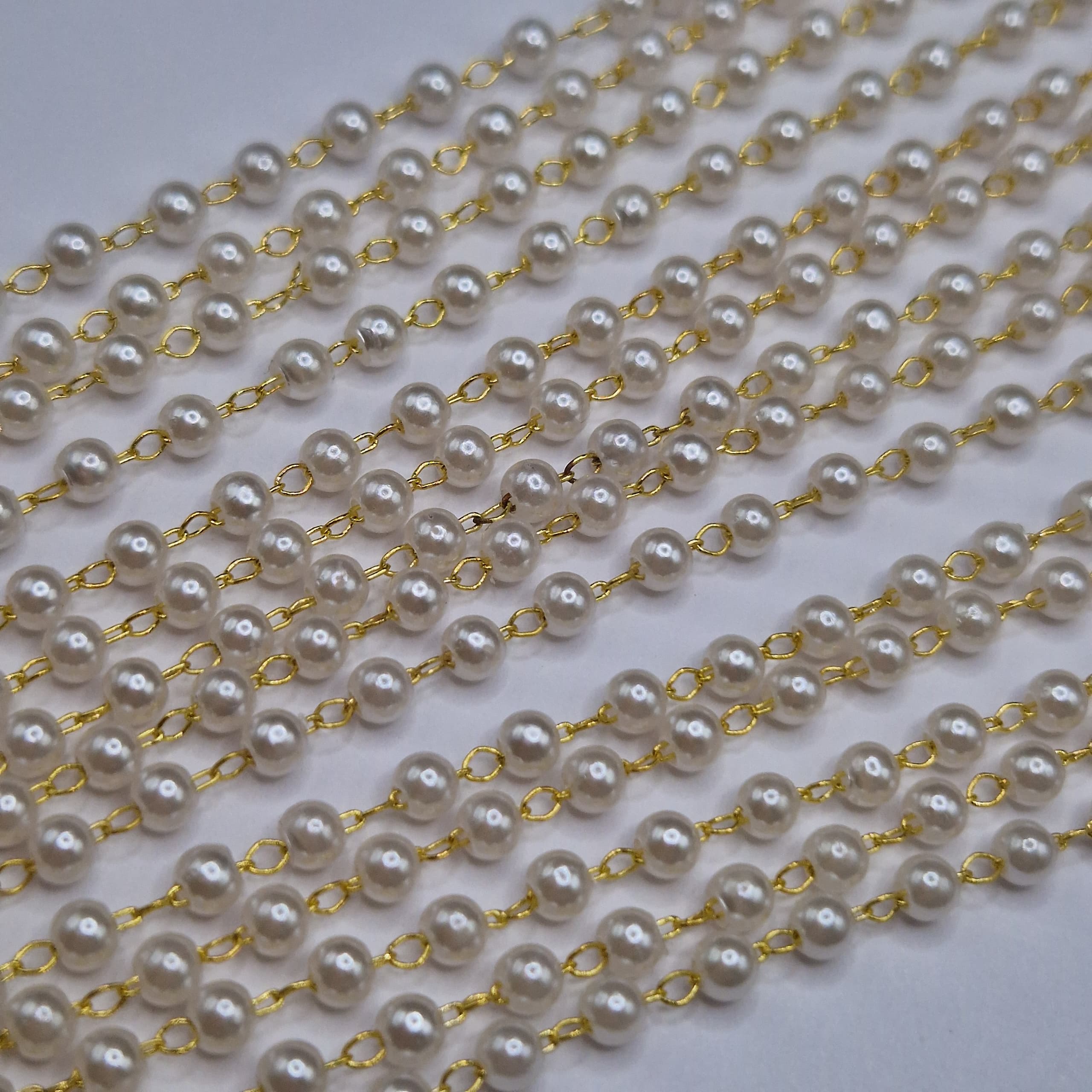 CADENA DE PERLA 4MM