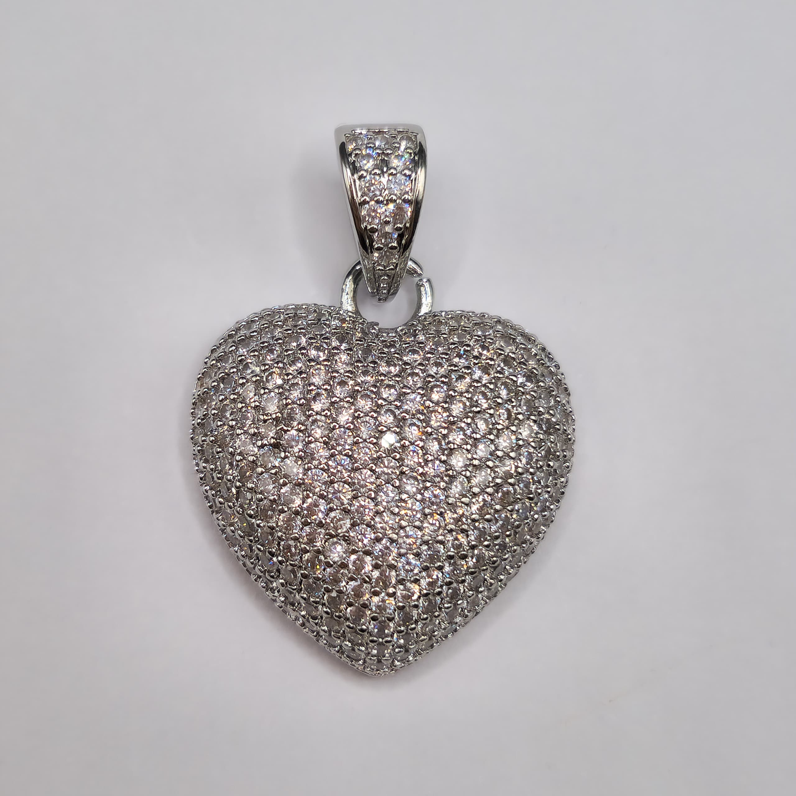 CIRCON DIJE CORAZON 25MM SILVER