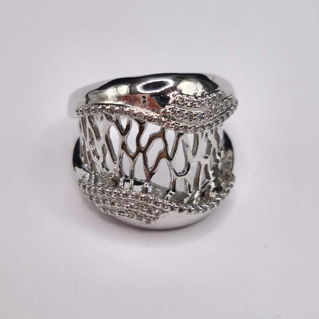 ANILLO DEL MAR PLATEADO