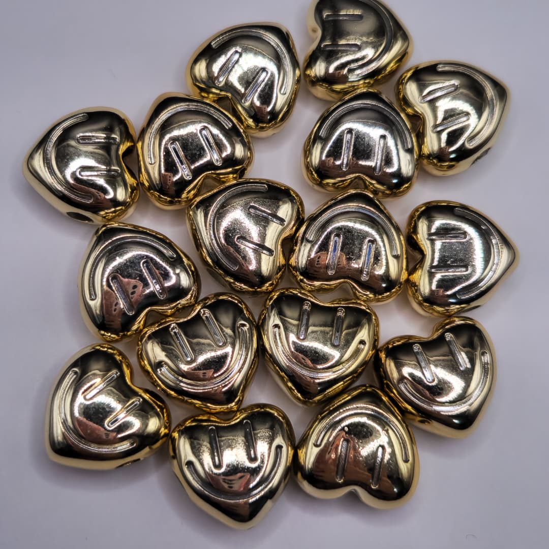 BOLSA 4 UND CORAZON DORADO