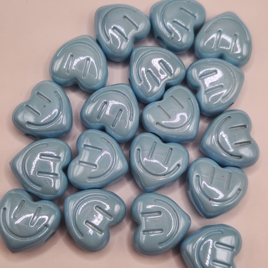 BOLSA 4 UND CORAZON AZUL CIELO