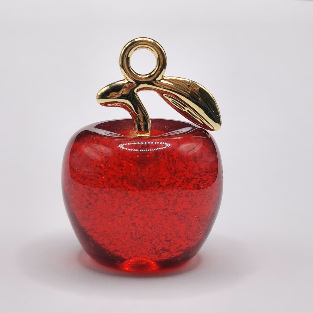 ORO CHINO DIJE MANZANA PARA LLAVERO