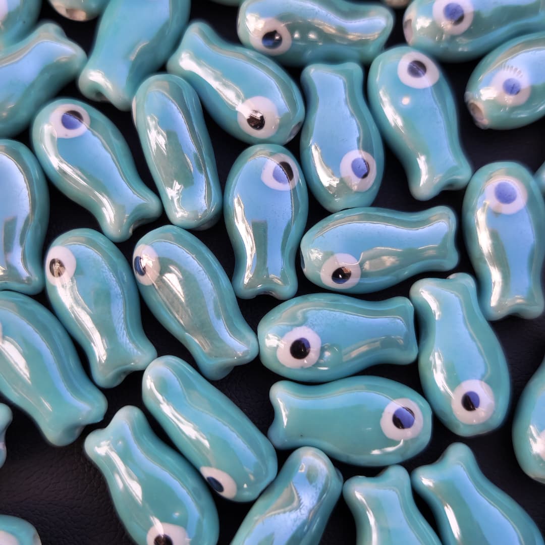 PEZ DE MURANO TURQUESA