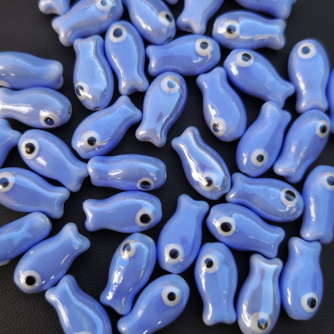 PEZ DE MURANO CELESTE