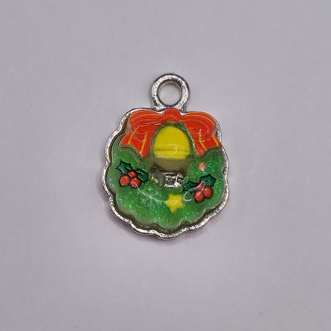 DIJE DE NAVIDAD CORONA DE NAVIDAD
