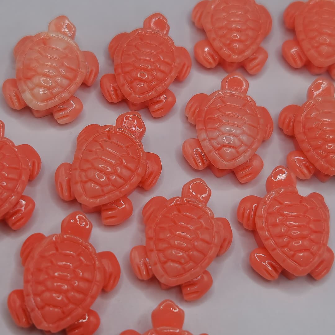 RESINA PASADOR DE TORTUGA ROSADA