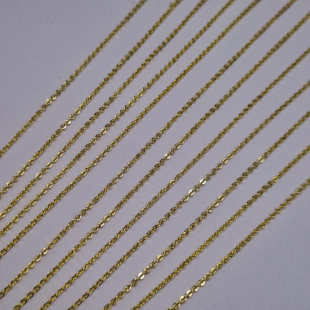 CADENA DE AGUJA DE ESLABON DELGADO