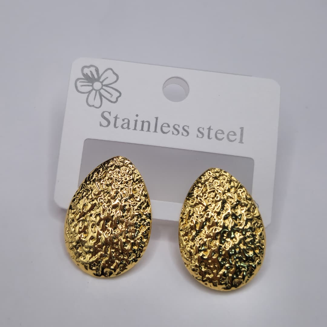 ZARCILLO DORADO GOTA CON RELIEVE