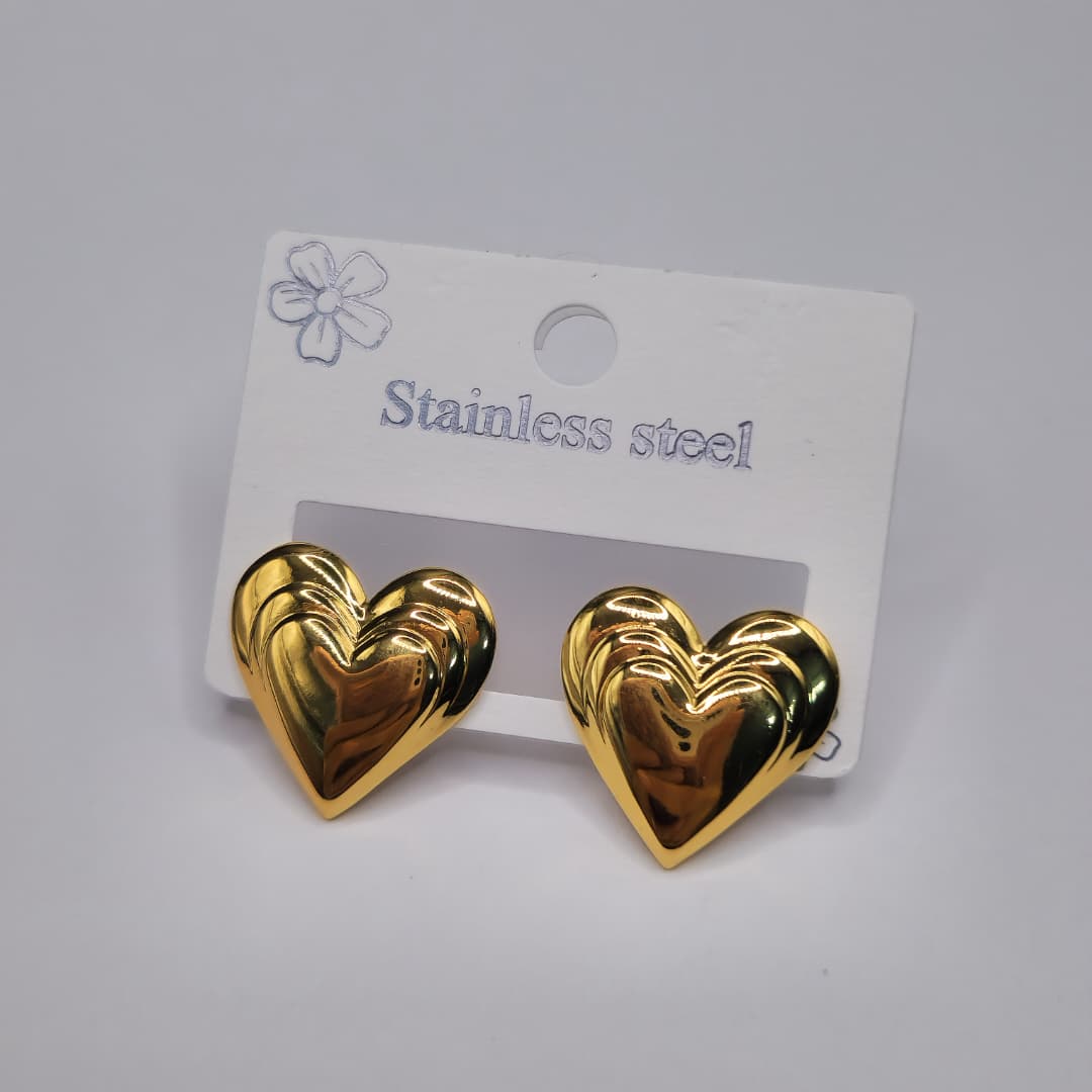 ZARCILLO DORADO DE CORAZON