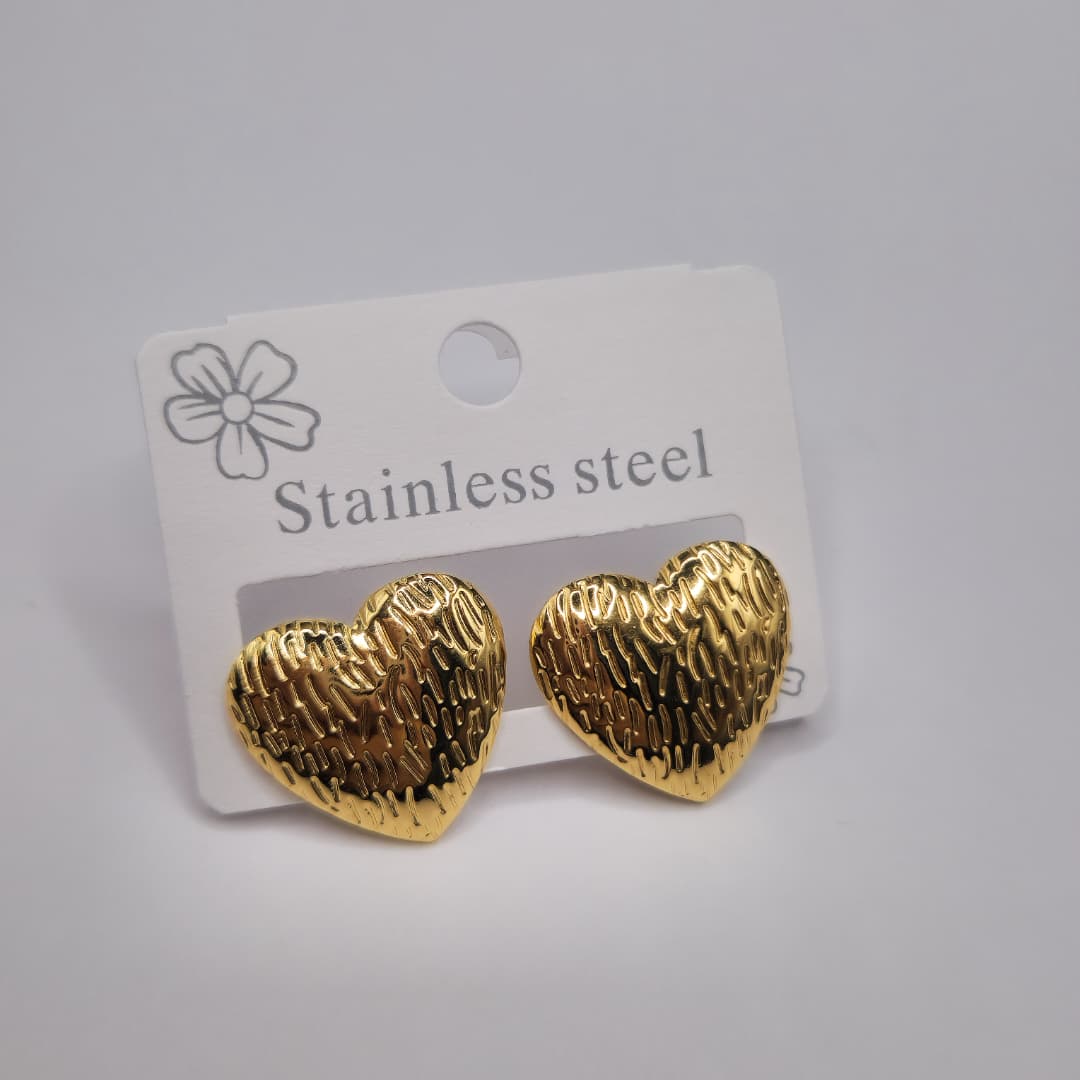 ZARCILLO DORADO DE CORAZON MED