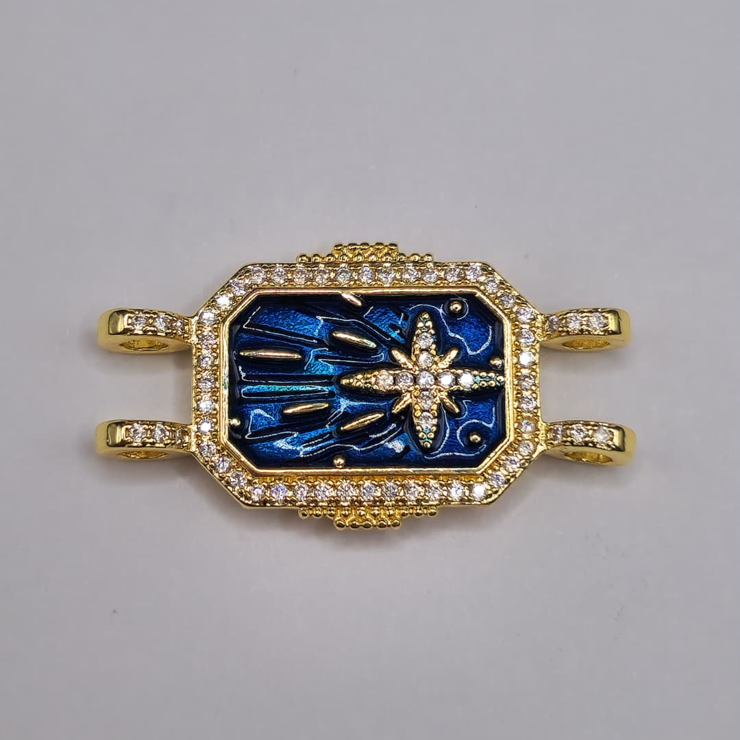 CIRCON CONECTOR RECTANGULAR DE ESTRELLA CON AZUL
