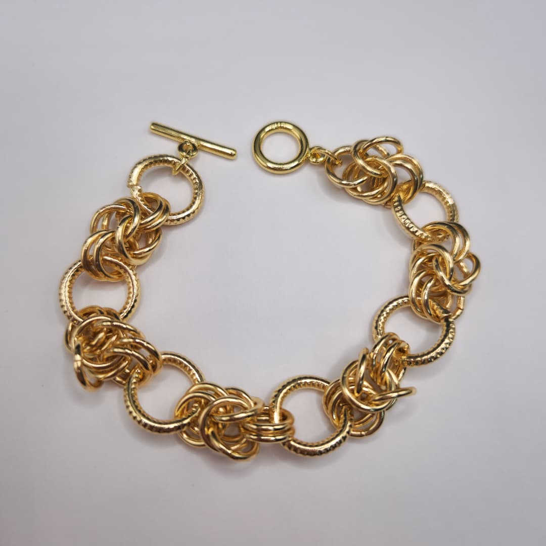 PULSERA DE BROCHE TIMON GRUESO