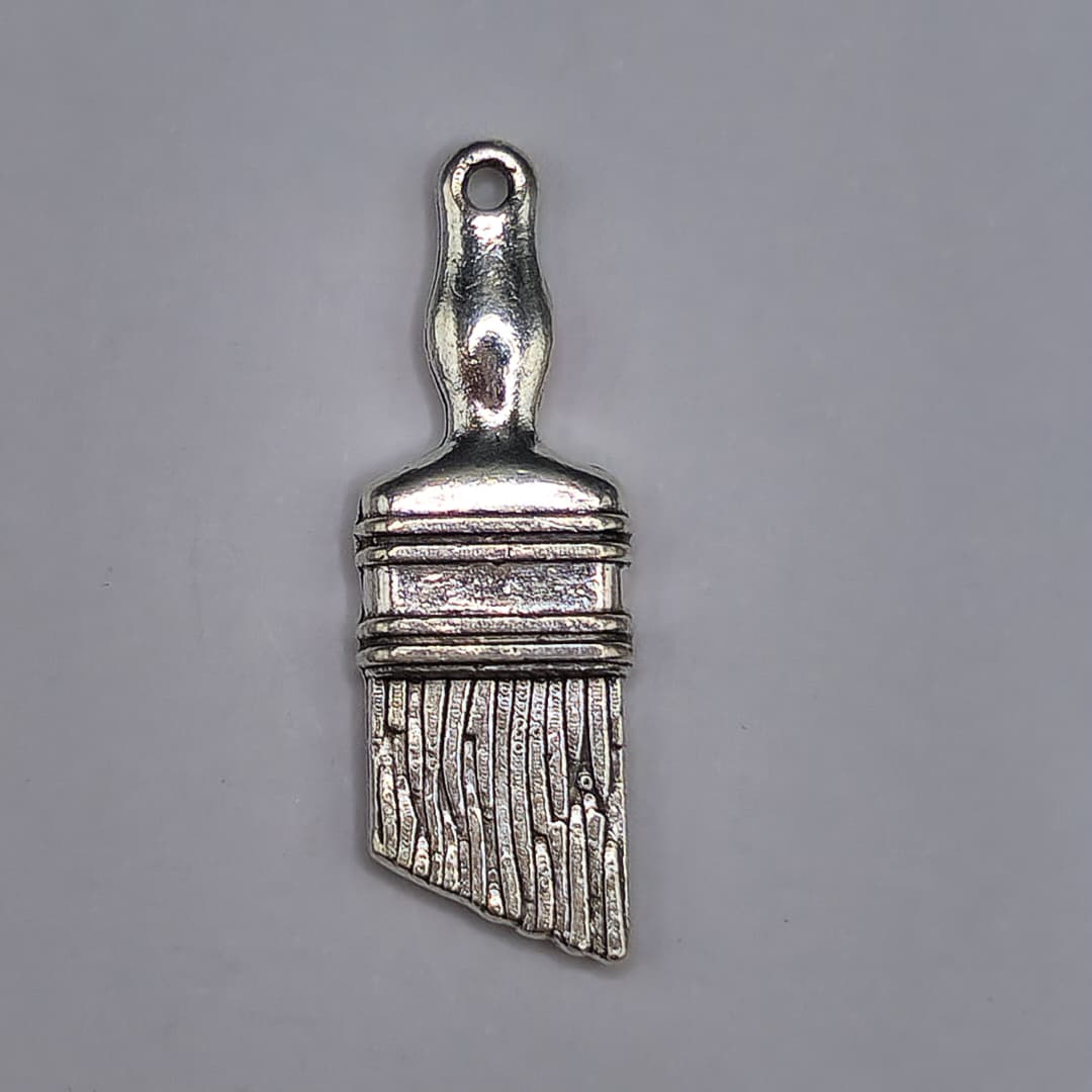 SILVER DIJE DE BROCHA 9X27MM