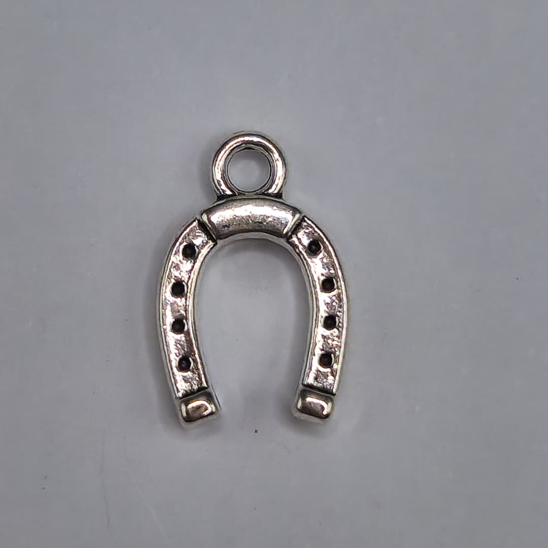 SILVER DIJE DE HERRADURA 9X14MM