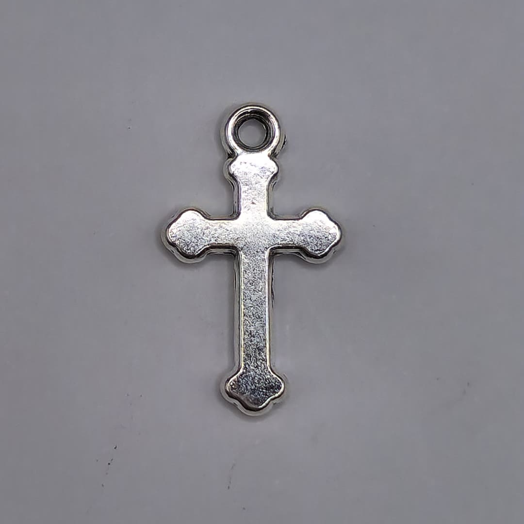 SILVER DIJE DE CRUZ 11X19MM