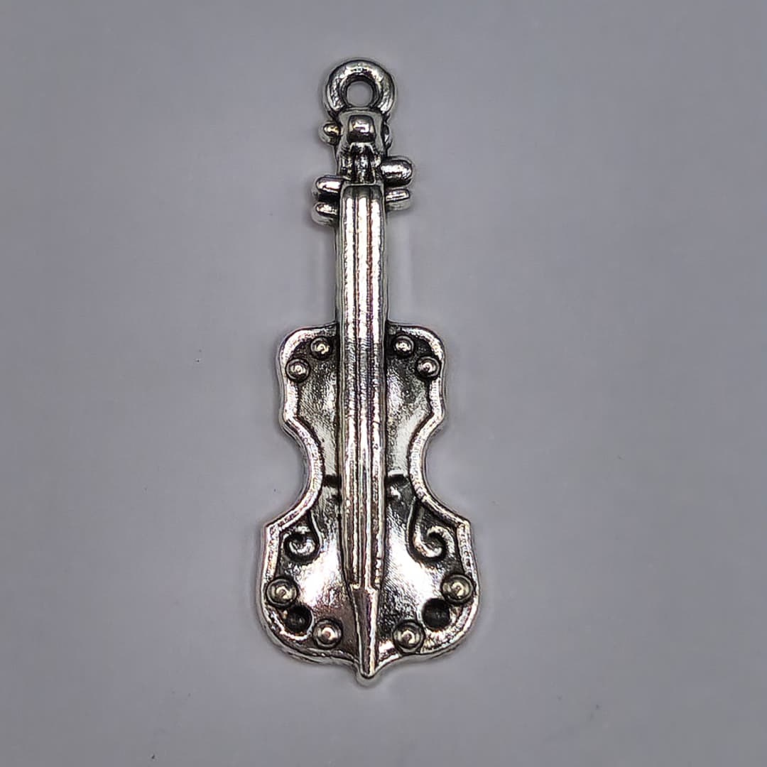 SILVER DIJE DE VIOLIN 11X32MM
