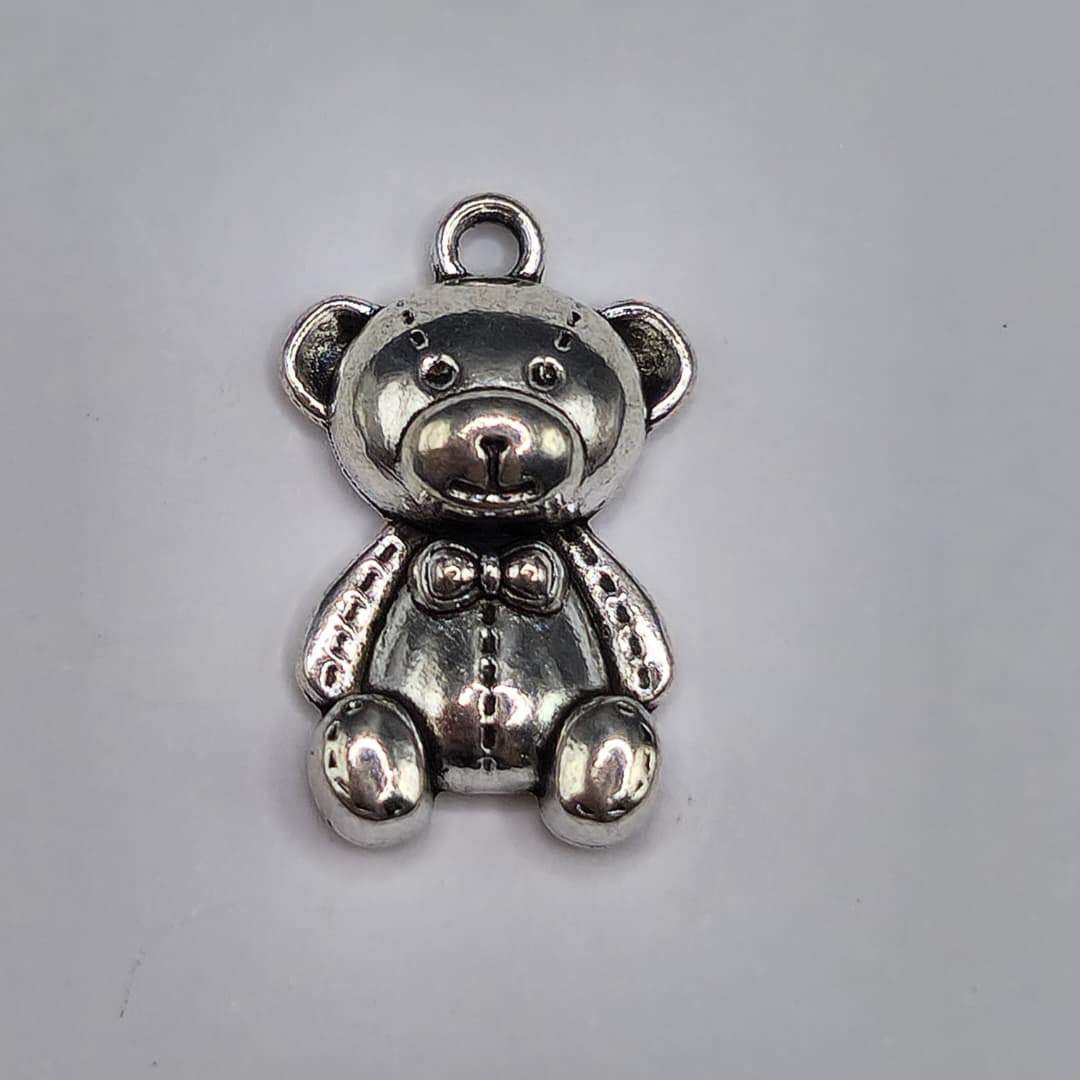SILVER DIJE DE OSITO 11X17MM