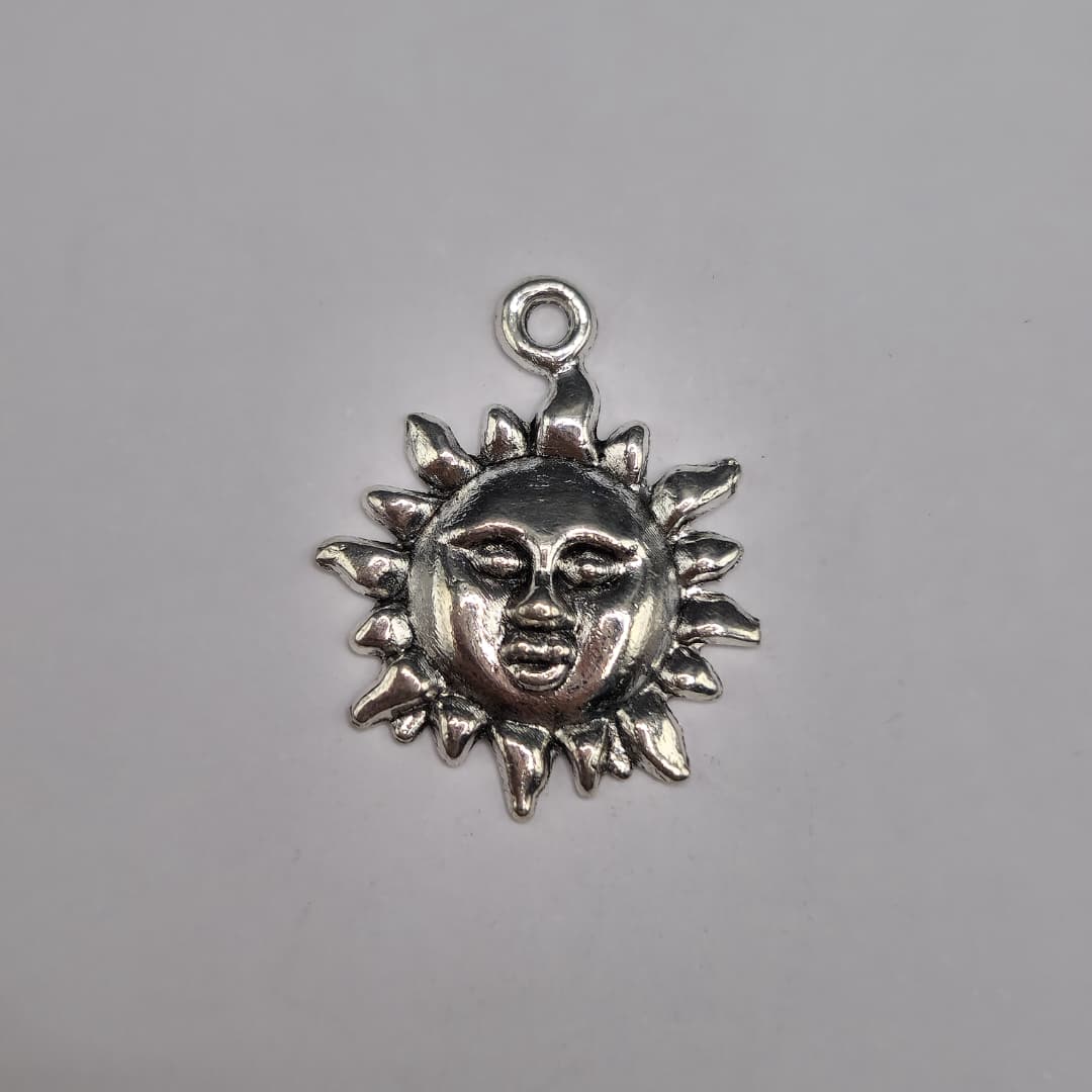 SILVER DIJE DE SOL 19X23MM