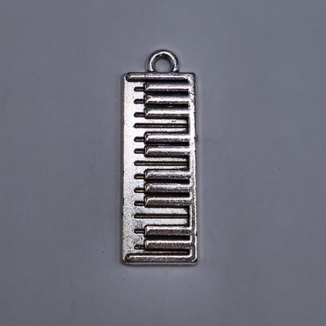 SILVER DIJE DE PIANO 10X30MM