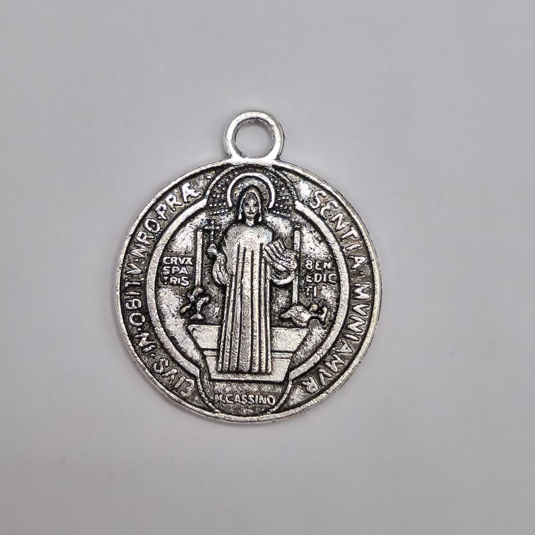SILVER DIJE DE SAN BENITO 13X16MM