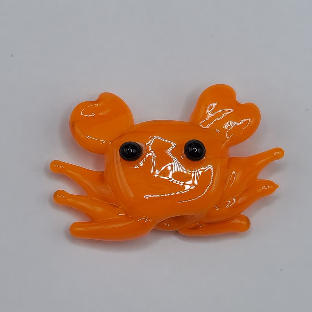 MURANO PASADOR CANGREJO NARANJA