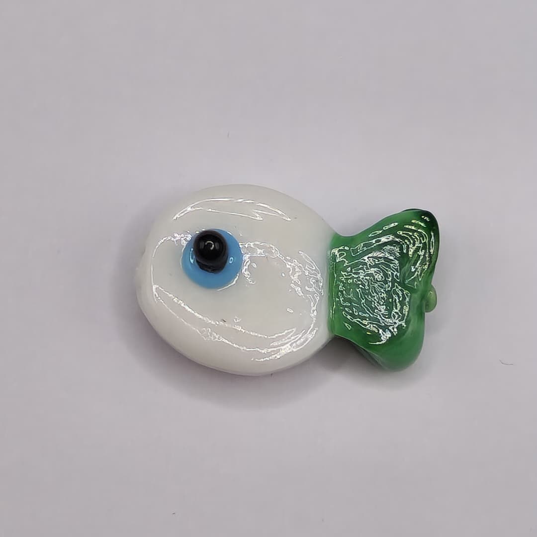 MURANO PASADOR DE PEZ DE COLORES