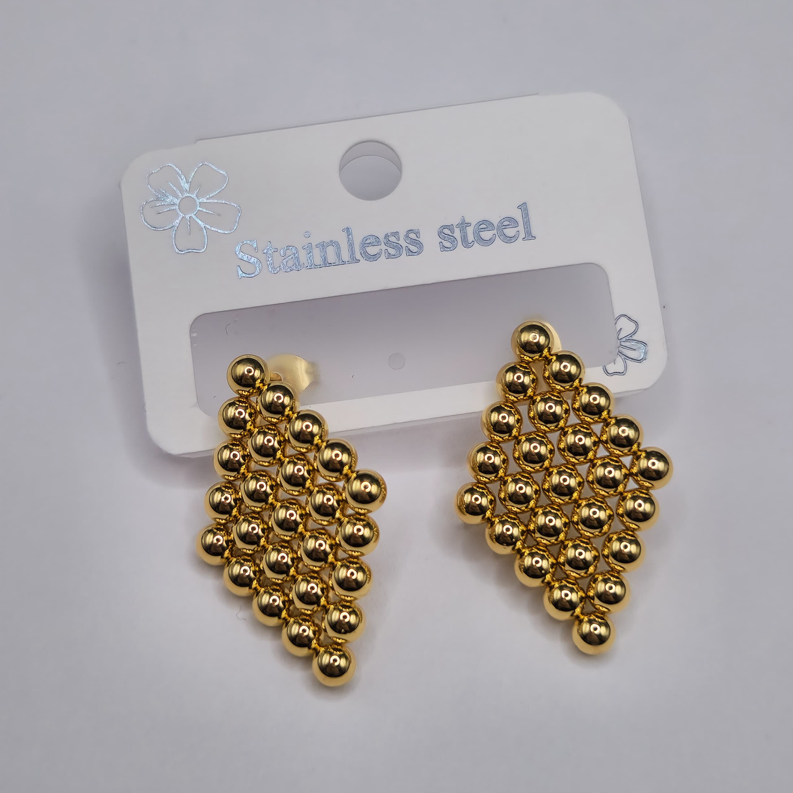 ZARCILLOS DIAMANTE DE BALIN