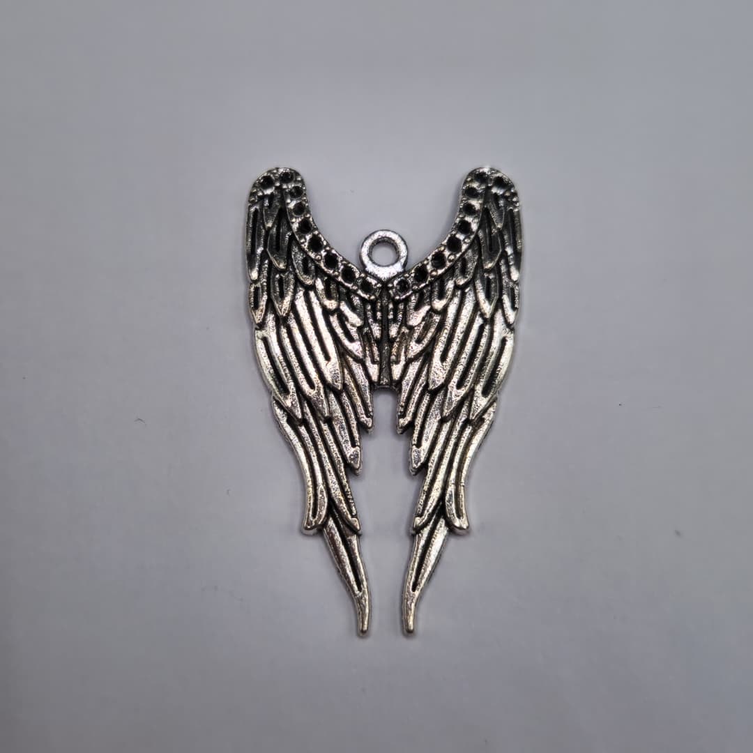 SILVER DIJE DE ALAS 24X40MM