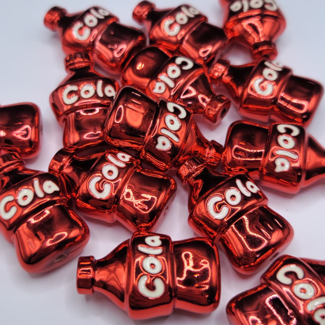 BOLSA 3 UND BOTELLA DE COLA ROJO