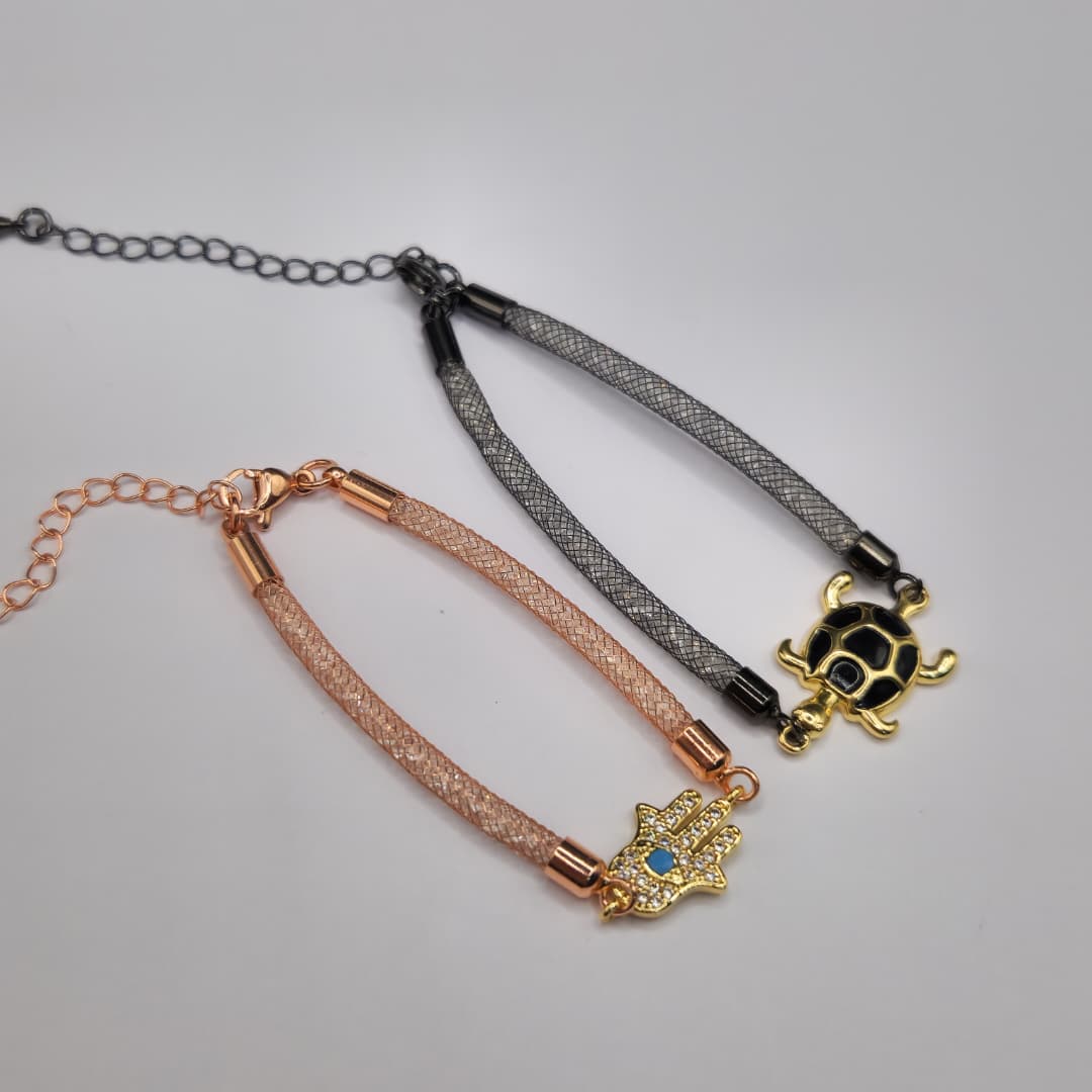 PULSERAS CONECTORAS DE CRISTAL