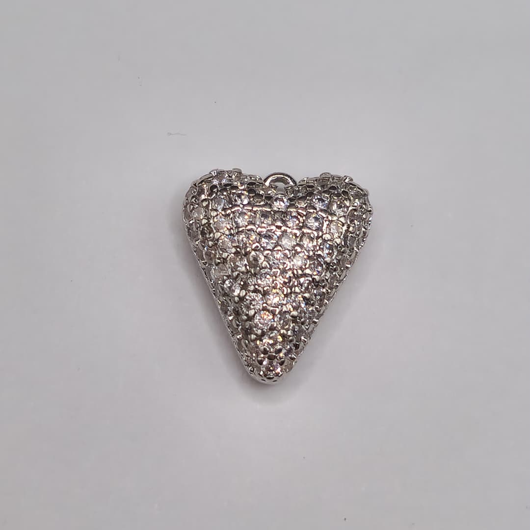 CIRCON DIJE DE CORAZON PLATEADO