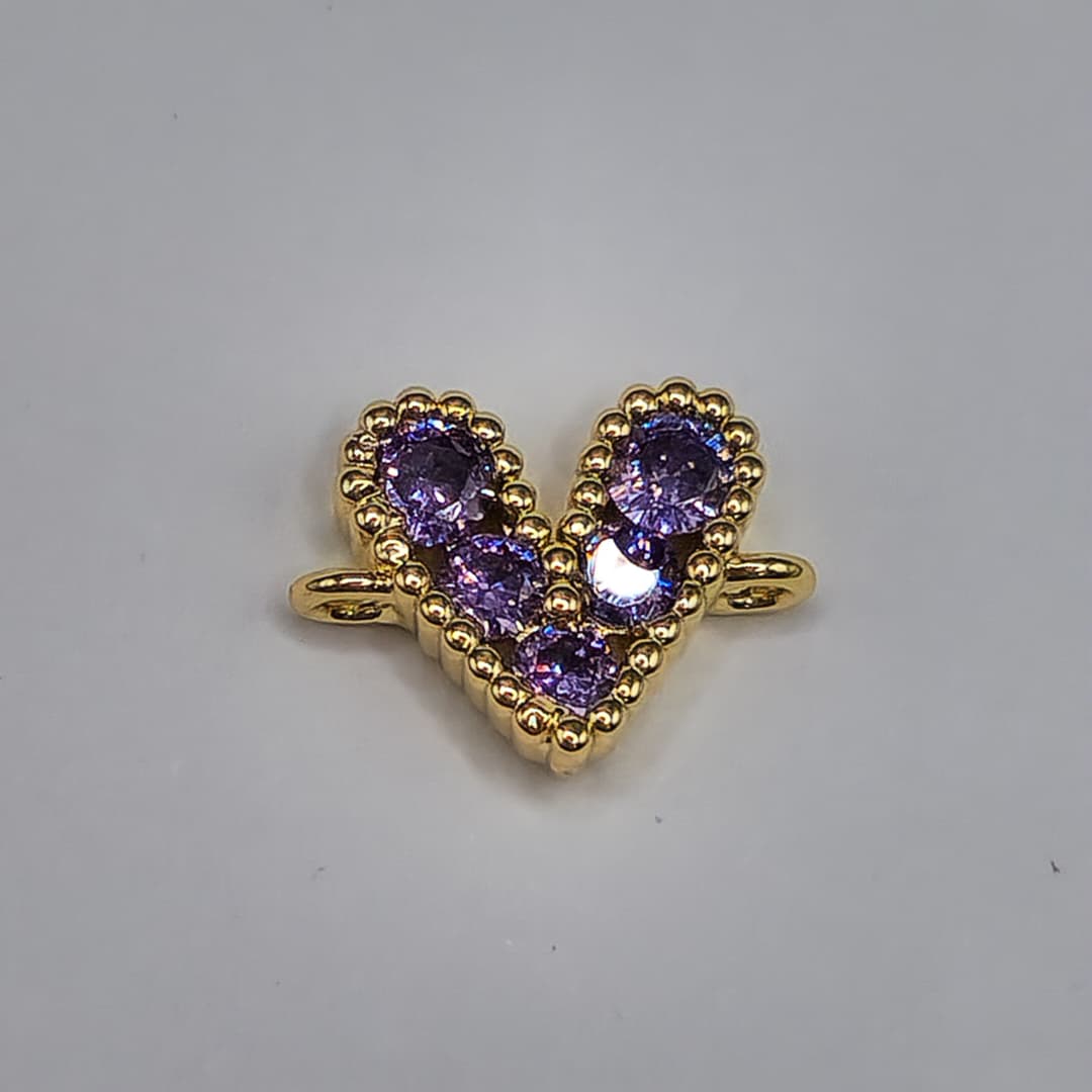 CIRCON CONECTOR CORAZON MORADO