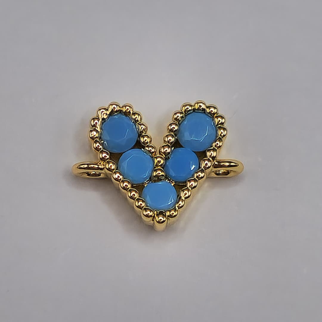 CIRCON CONECTOR CORAZON TURQUESA