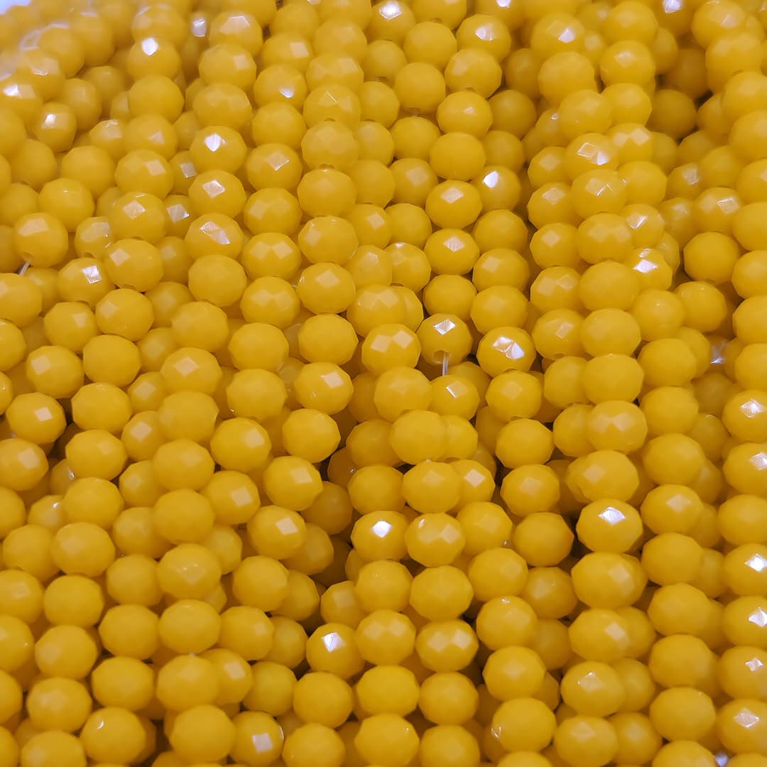 CRISTAL CHECO 3MM AMARILLO OSCURO NATURAL