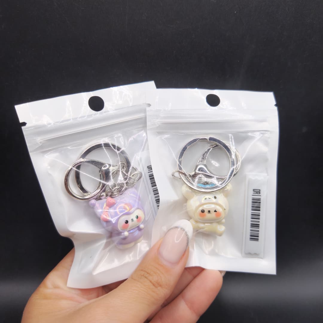 LLAVERO CON DIJE DE RESINA SANRIO