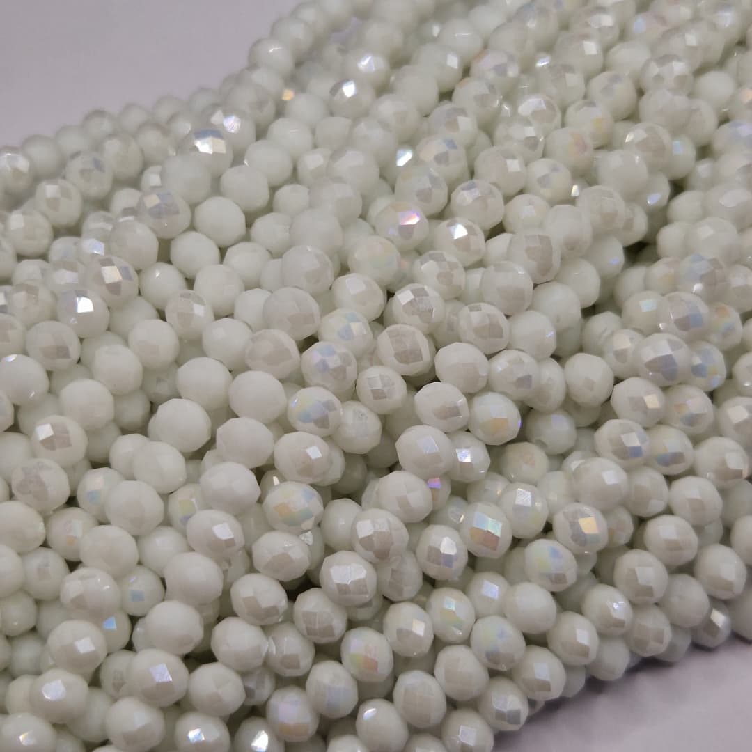 CRISTAL CHECO 6MM BLANCO CON AB