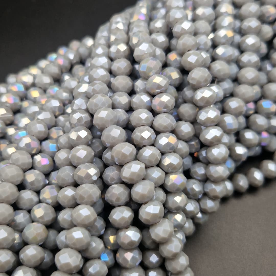 CRISTAL CHECO 8MM GRIS AB