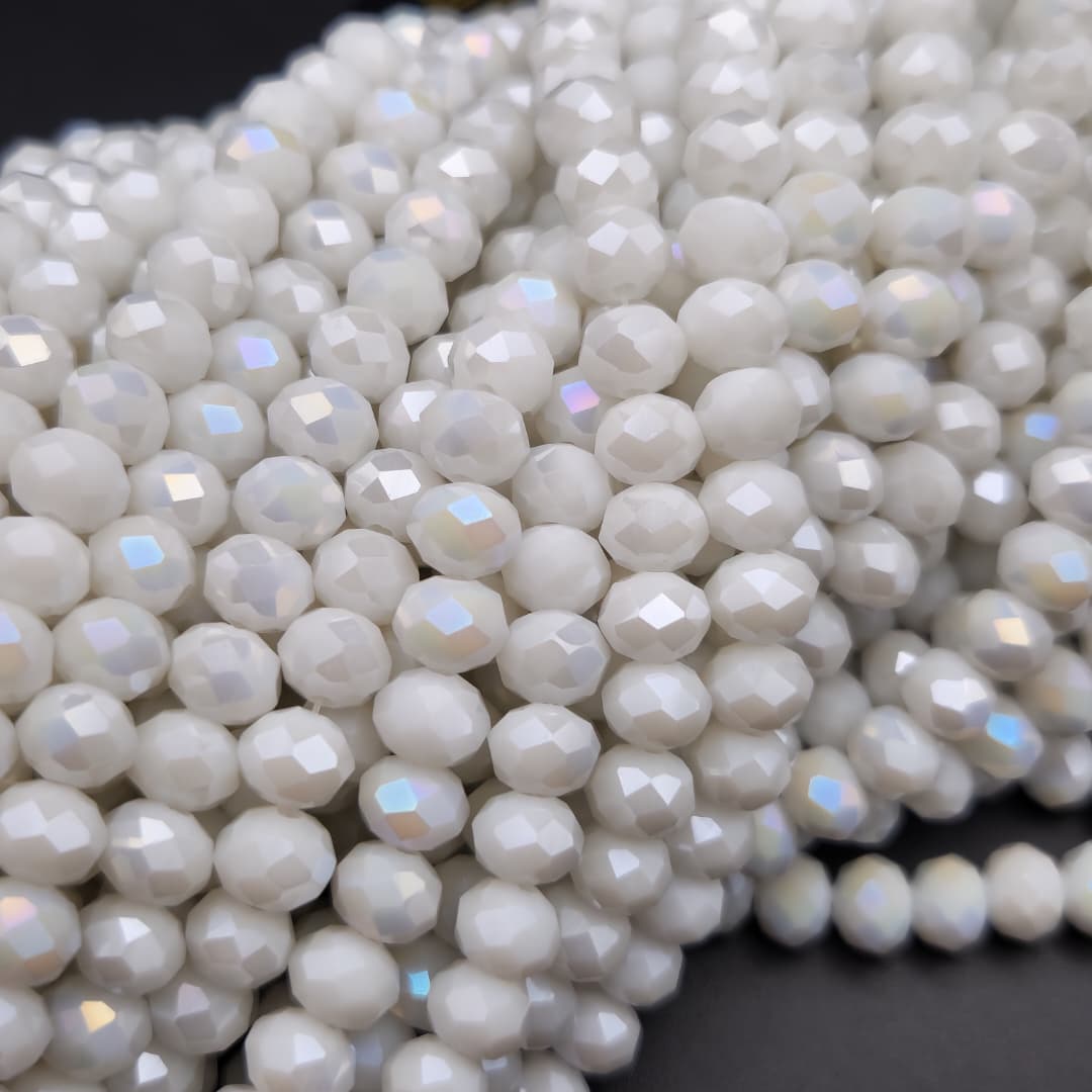 CRISTAL CHECO 8MM BLANCO AB