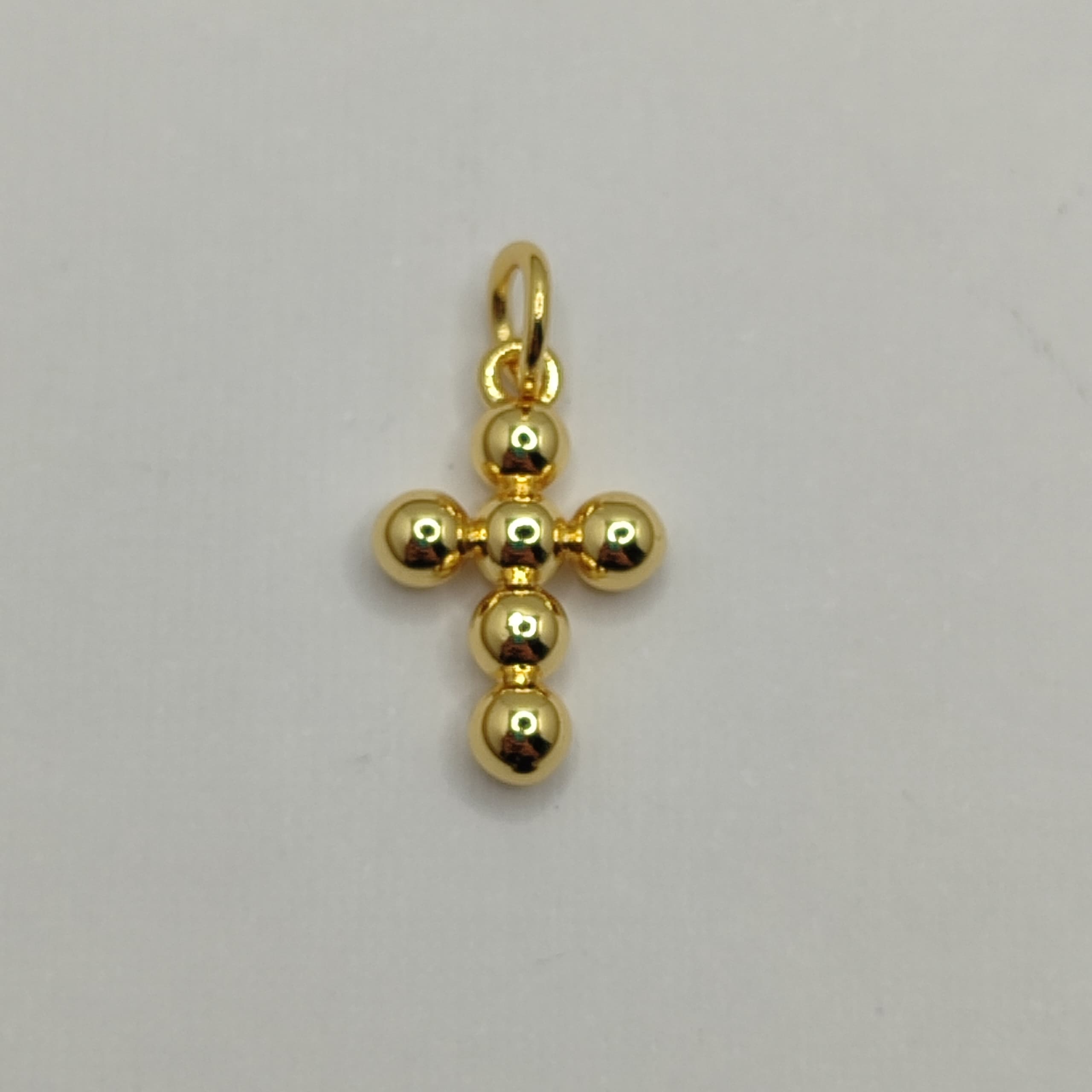 ORO CHINO DIJE CRUZ BALIN