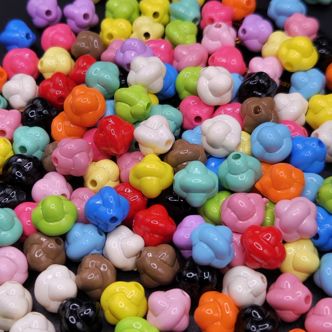 BOLSA 10 UND PASADOR DE NUDO DE COLORES