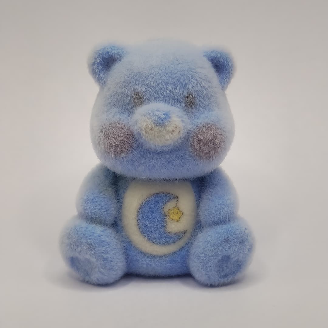 BOLSA 1 UND OSO CARIÑOSO GAMUSADO AZUL CON LUNA