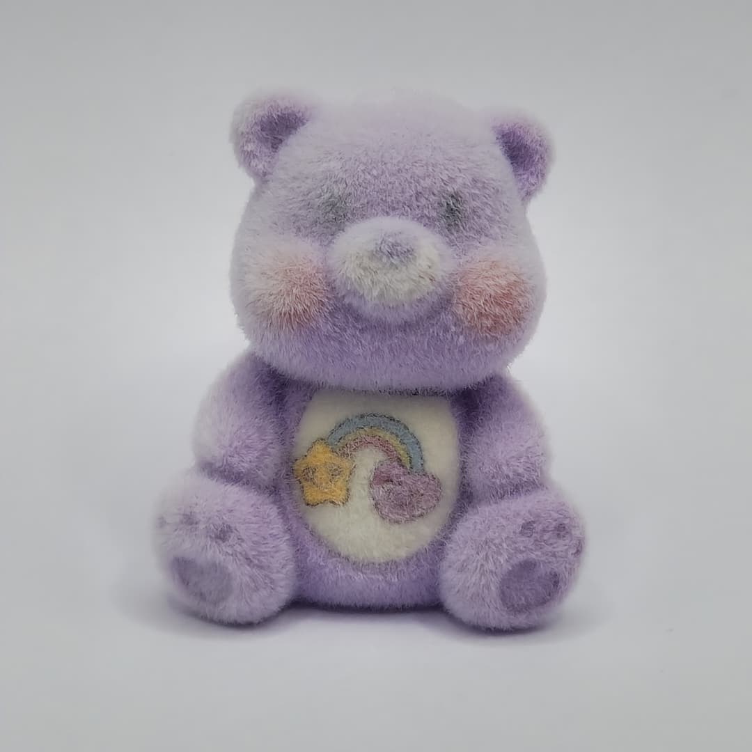 BOLSA 1 UND OSO CARIÑOSO GAMUSADO MORADO CON ARCOIRIS