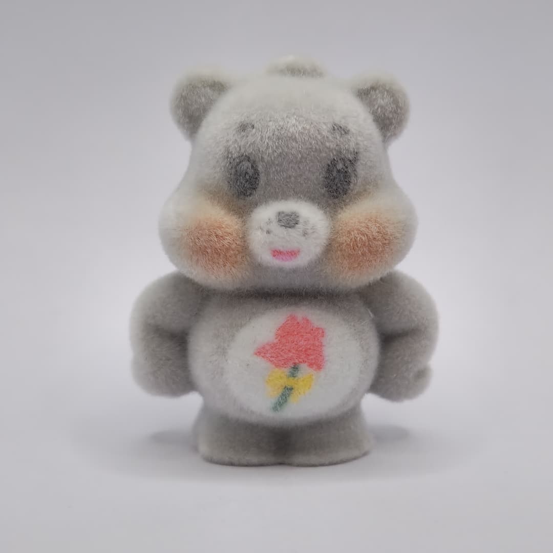 BOLSA 1 UND OSO CARIÑOSO PARADO GRIS CON ROSA