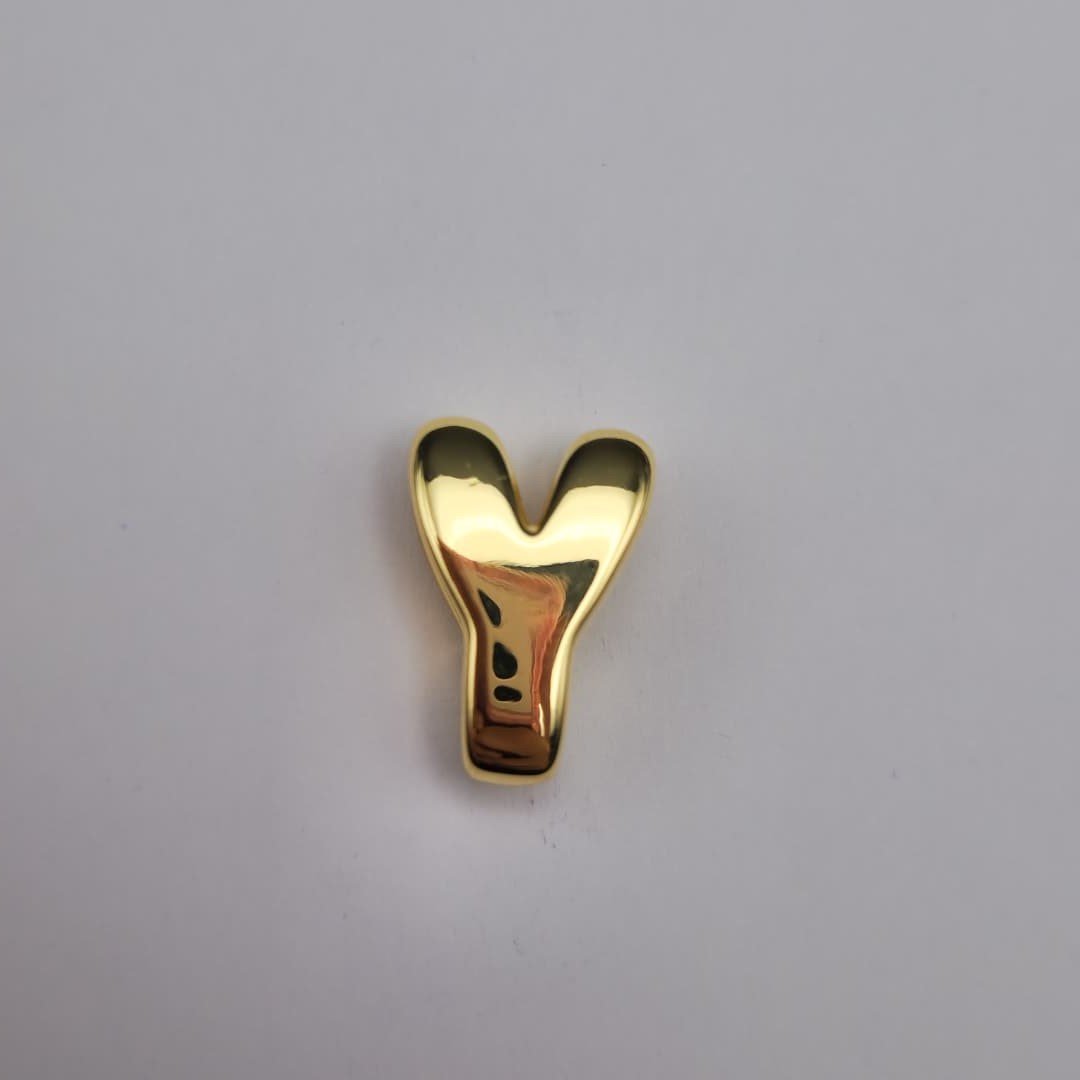 ORO CHINO PASADOR LETRA Y