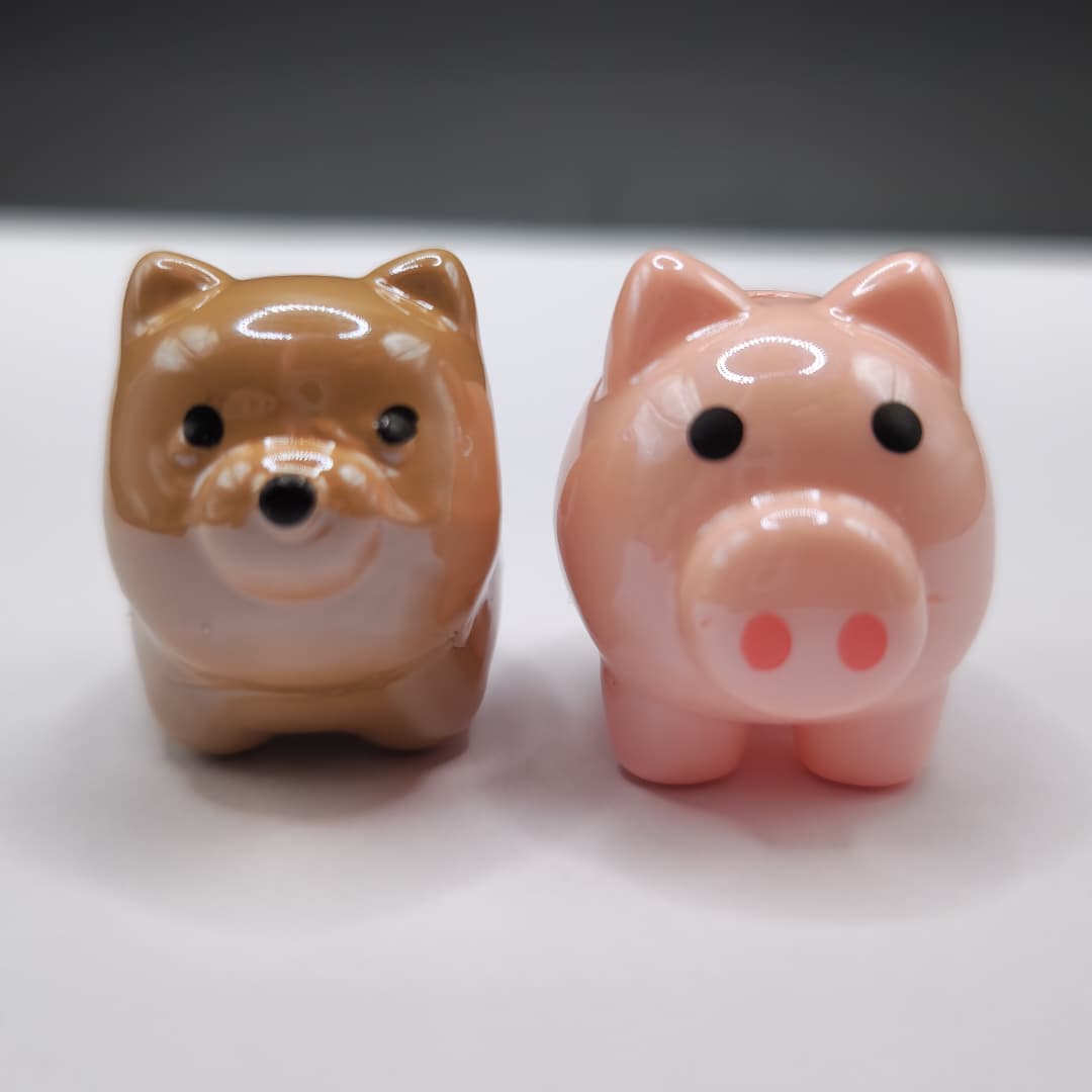 BOLSA 2 UND COCHINITO ROSADO Y LOBO